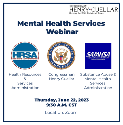 Mental Health Services Webinar Graphic