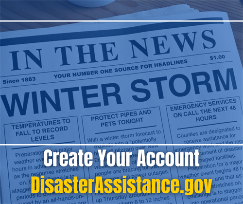 Create Your Account DisasterAssistance.gov