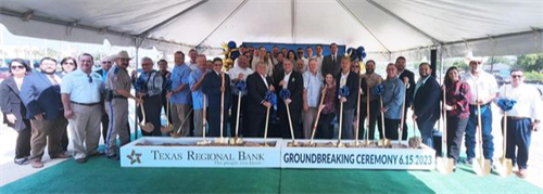 Texas Regional Bank Groundbreaking