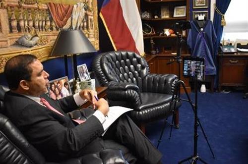 Rep. Cuellar on call with Fauci and Collins 7.27.20