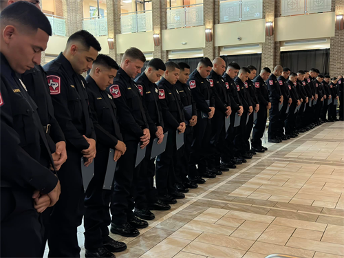 Laredo Fire Department's Cadets Swearing-In Ceremony