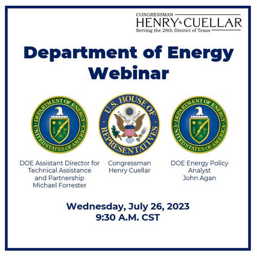 Department of Energy Webinar